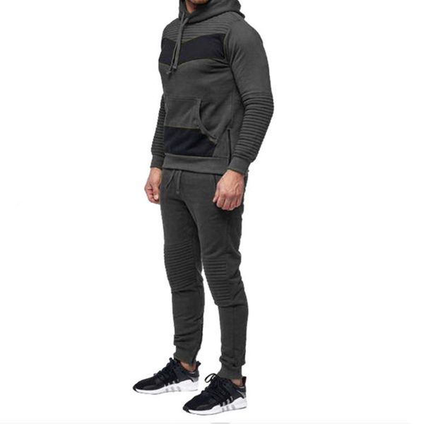 new autumn winter fashion multicolor men's casual designer hooded suit sports jogging suit full body sweater set, Gray
new autumn winter fashion multicolor men's casual designer hooded suit sports jogging suit full body sweater set, Gray