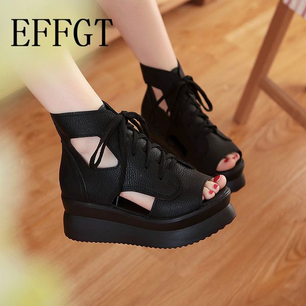 effgt women thick bottom sandals summer new platform sandals peep toe casual shoes woman thick heels sandalias black white k327
effgt women thick bottom sandals summer new platform sandals peep toe casual shoes woman thick heels sandalias black white k327
