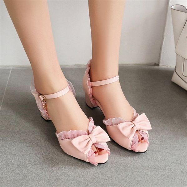 pxelena princess lolita mary janes sandals girls peep toe lace ruffles butterfly-knot med heels women dress party wedding shoes, Black
pxelena princess lolita mary janes sandals girls peep toe lace ruffles butterfly-knot med heels women dress party wedding shoes, Black