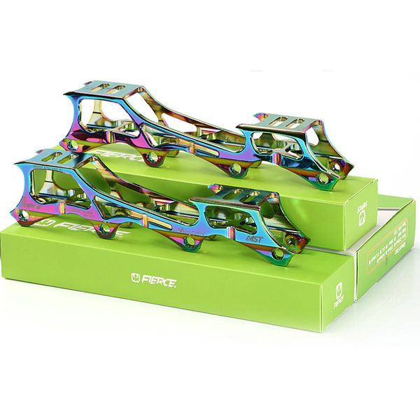 rockered type inline skates frame with 219mm 231mm 243mm banana rocking base, 6019 aluminium alloy cnc for fsk slalom
rockered type inline skates frame with 219mm 231mm 243mm banana rocking base, 6019 aluminium alloy cnc for fsk slalom