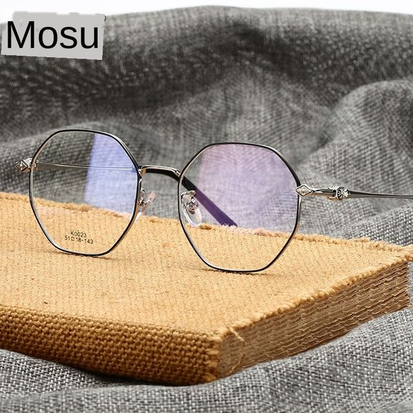 mo su k0023 new kro frame myopia glasses myopia glasses frame cross label 2020 polygon, Silver
mo su k0023 new kro frame myopia glasses myopia glasses frame cross label 2020 polygon, Silver