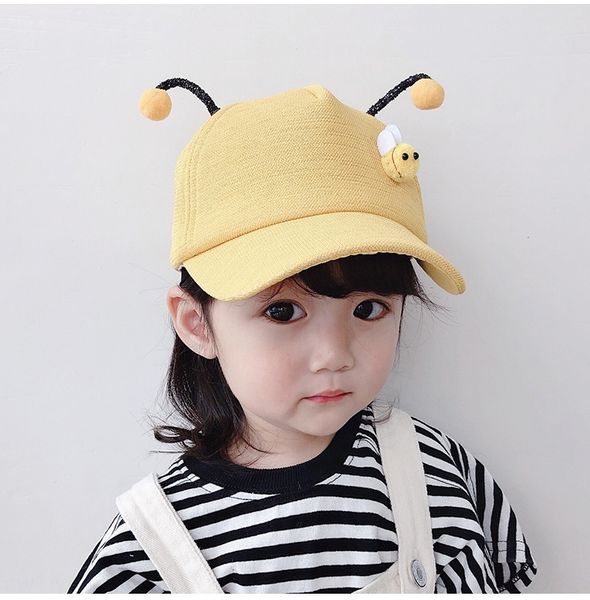 2019 new baby bee-shaped baseball sun hat sun hat baseball children's season outdoor sunshade cap big boy cute cap, Blue;gray
2019 new baby bee-shaped baseball sun hat sun hat baseball children's season outdoor sunshade cap big boy cute cap, Blue;gray