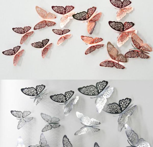 2020 hight quality new each set of 12 hollow-out 3d butterflies home decoration 3d butterfly children wall stickers party decoration
2020 hight quality new each set of 12 hollow-out 3d butterflies home decoration 3d butterfly children wall stickers party decoration