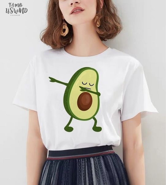 kawaii cartoon avocado short sleeve t shirt womens vogue t shirt harajuku casual graphic clothes female tee, White
kawaii cartoon avocado short sleeve t shirt womens vogue t shirt harajuku casual graphic clothes female tee, White