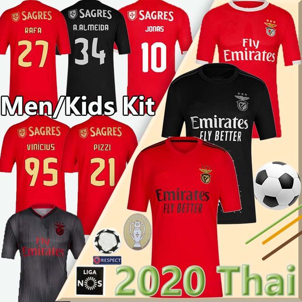 20 21 sl benfica soccer jersey jonas joao felix vinicius camisola de futebol pizzi seferovic football shirt rafa a.almeida men kids kit, Black;yellow
20 21 sl benfica soccer jersey jonas joao felix vinicius camisola de futebol pizzi seferovic football shirt rafa a.almeida men kids kit, Black;yellow