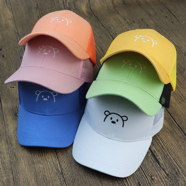 cute little bear children's net korean simple solid baseball cap sun sun hat color embroidery baseball cap baby outdoor sunshade hat, Blue;gray
cute little bear children's net korean simple solid baseball cap sun sun hat color embroidery baseball cap baby outdoor sunshade hat, Blue;gray