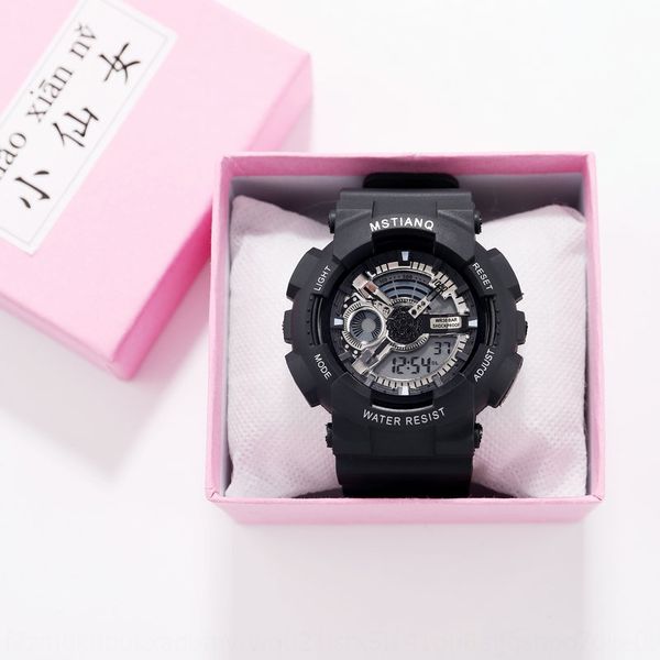 5x5ob ins style electron electron super fire female student yang zi double display watch korean style simple waterproof multifunctional elec, Blue
5x5ob ins style electron electron super fire female student yang zi double display watch korean style simple waterproof multifunctional elec, Blue