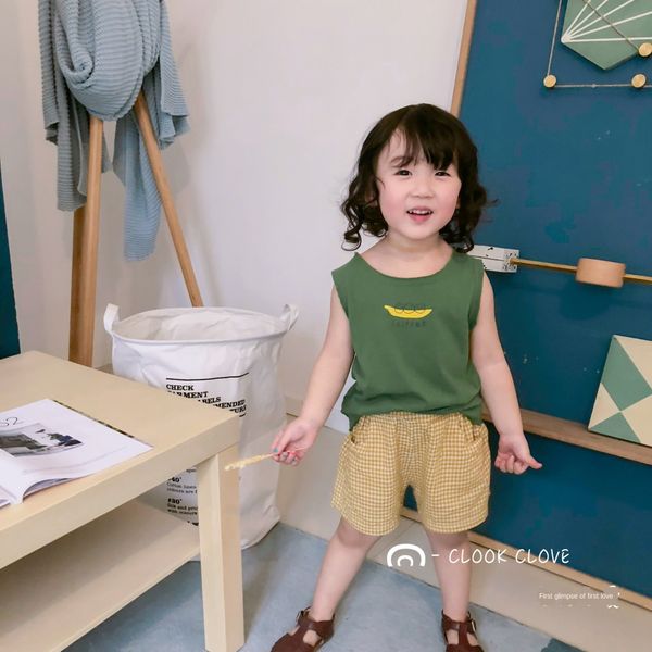 20 vest new korean style children's vest camisole cotton girls thin all-match printing sleeveless cute, Blue
20 vest new korean style children's vest camisole cotton girls thin all-match printing sleeveless cute, Blue