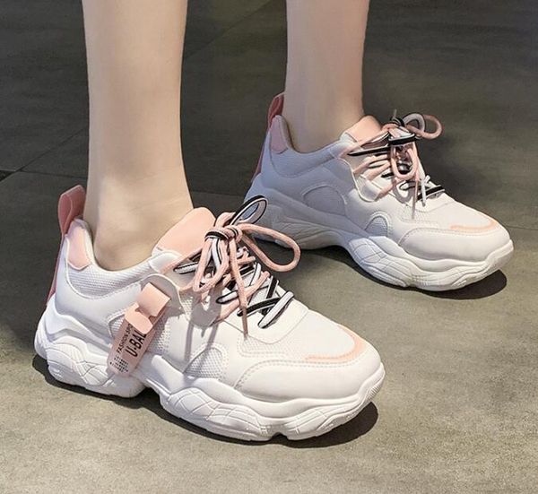 New spring autumn women shoes fashion lace up mesh casual shoes girl chunky sneakers height Increasing Shoes
New spring autumn women shoes fashion lace up mesh casual shoes girl chunky sneakers height Increasing Shoes