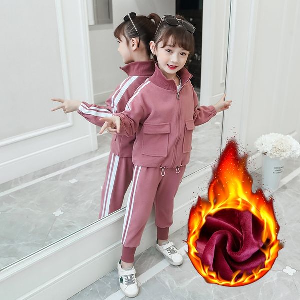 girls suit 2019 winter new style keep warm warm medium and large children plus velvet sports leisure two-piece set
girls suit 2019 winter new style keep warm warm medium and large children plus velvet sports leisure two-piece set