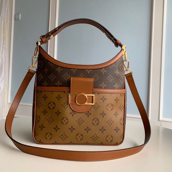 wholesale 5a hobo dauphine m45194 crossbody bag genuine leather bag handbag satchel shoulder bag1 with box b068, Black
wholesale 5a hobo dauphine m45194 crossbody bag genuine leather bag handbag satchel shoulder bag1 with box b068, Black