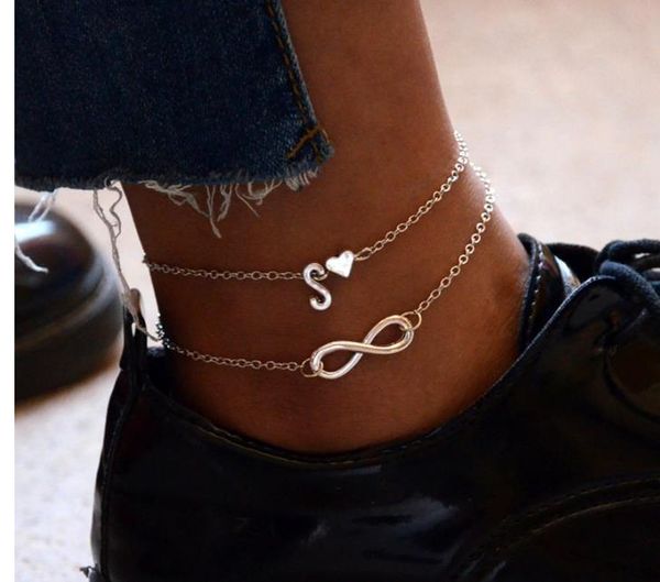silver heart english letters anklets leg bracelets set alphabet anklets barefoot ankle chain sandal footwear summer foot jewelry, Red;blue
silver heart english letters anklets leg bracelets set alphabet anklets barefoot ankle chain sandal footwear summer foot jewelry, Red;blue