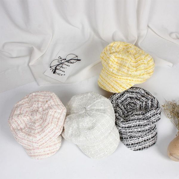 children personality berets caps autumn winter parent-child models children octagonal hats warm newsboy elegant caps 3-6years, Yellow
children personality berets caps autumn winter parent-child models children octagonal hats warm newsboy elegant caps 3-6years, Yellow
