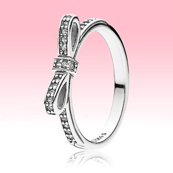 classic bow ring full crystal beautiful party jewelry for pandora 925 sterling silver rings set with original box for women girls, Slivery;golden
classic bow ring full crystal beautiful party jewelry for pandora 925 sterling silver rings set with original box for women girls, Slivery;golden