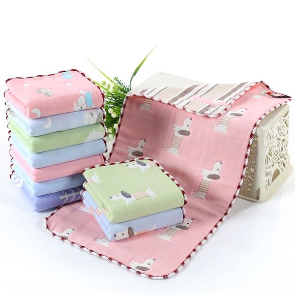 pure cotton gauze 6-layer children's towel cotton infant small towel class a kindergarten
pure cotton gauze 6-layer children's towel cotton infant small towel class a kindergarten