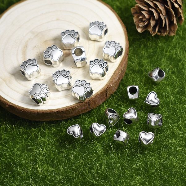 alloy beads bead pendant accessories dog claw love style string hole diy bracelet string bead pendant, Silver
alloy beads bead pendant accessories dog claw love style string hole diy bracelet string bead pendant, Silver