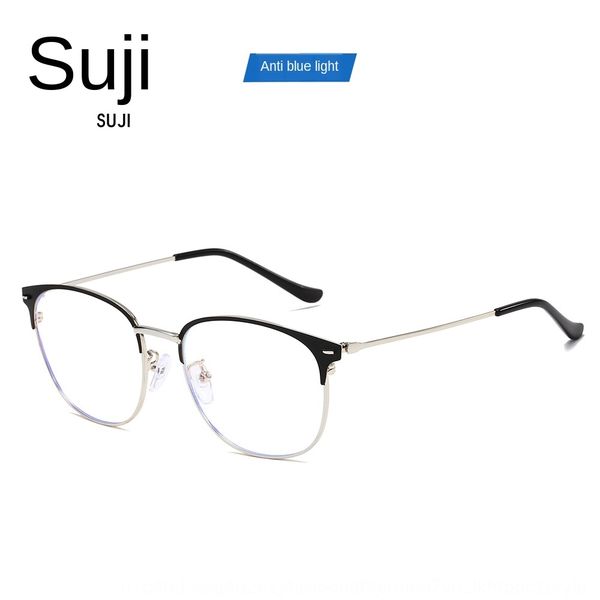 oybzv blue-proof metal plain and wo universal frame blue-proof goggles metal plain glasses men's and women's universal goggles gla, Silver
oybzv blue-proof metal plain and wo universal frame blue-proof goggles metal plain glasses men's and women's universal goggles gla, Silver