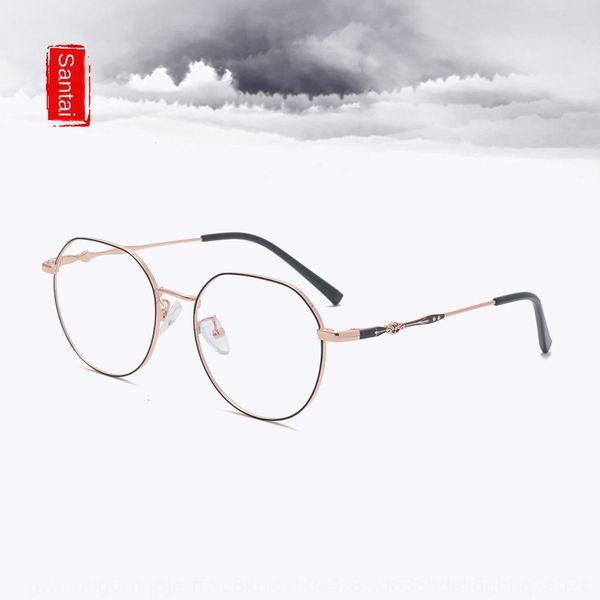 s55075 upper rule lower round plain mirror simple fashion frame characteristic glasses men and women all-match glasses, Silver
s55075 upper rule lower round plain mirror simple fashion frame characteristic glasses men and women all-match glasses, Silver
