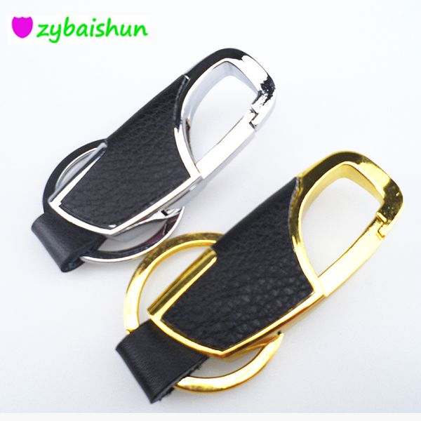 car design belt keychain for dodge chery emgrand geely, Silver
