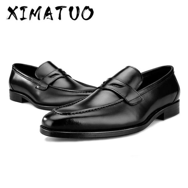 elegant genuine leather men's wedding loafers round toe slip on tassels man flats handmade height increasing casual shoes bql91, Black
elegant genuine leather men's wedding loafers round toe slip on tassels man flats handmade height increasing casual shoes bql91, Black