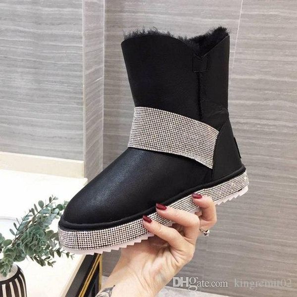 2019 wgg for women designer snow womens ankle knee boots classic australia winter bootsfur boot, Black
2019 wgg for women designer snow womens ankle knee boots classic australia winter bootsfur boot, Black