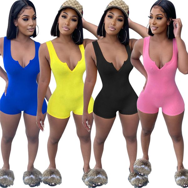 women bodysuit jumpsuits rompers girls piece shorts pants summer sleeveless v neck clothes skinny onesies night club party outfits cz724, White
women bodysuit jumpsuits rompers girls piece shorts pants summer sleeveless v neck clothes skinny onesies night club party outfits cz724, White