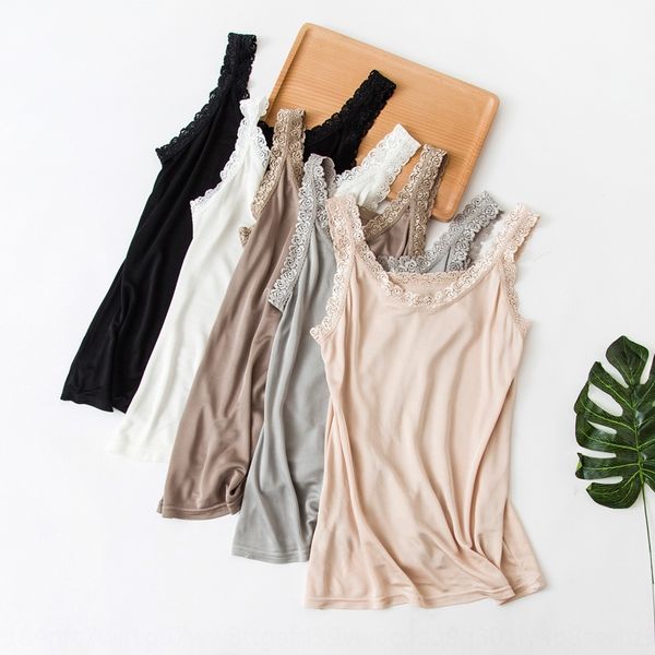 online celebrity knitted lace base mulberry silk lace vest vest sleeveless inner silk camisole women's summer, White
online celebrity knitted lace base mulberry silk lace vest vest sleeveless inner silk camisole women's summer, White