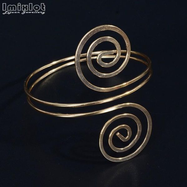 punk fashion gold silver color spiral upper arm armlet armband bracelet hip hop bangles for women party jewelry gift, Black
punk fashion gold silver color spiral upper arm armlet armband bracelet hip hop bangles for women party jewelry gift, Black