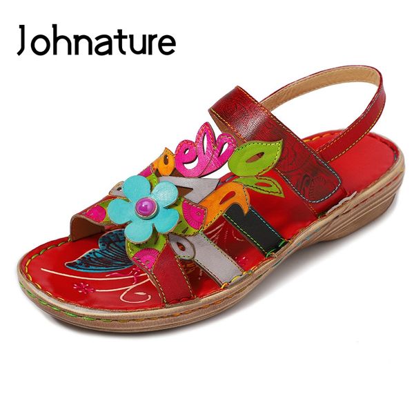 johnature 2020 new summer genuine leather ankle-wrap casual hook & loop hand-painted retro back strap flower women shoes sandals, Black
johnature 2020 new summer genuine leather ankle-wrap casual hook & loop hand-painted retro back strap flower women shoes sandals, Black