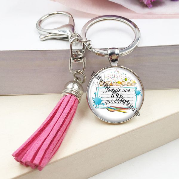 9style je suis une avs qui dechire tassel key chain lovely keyring glass cabochon keychain silver color handmade keychains
9style je suis une avs qui dechire tassel key chain lovely keyring glass cabochon keychain silver color handmade keychains
