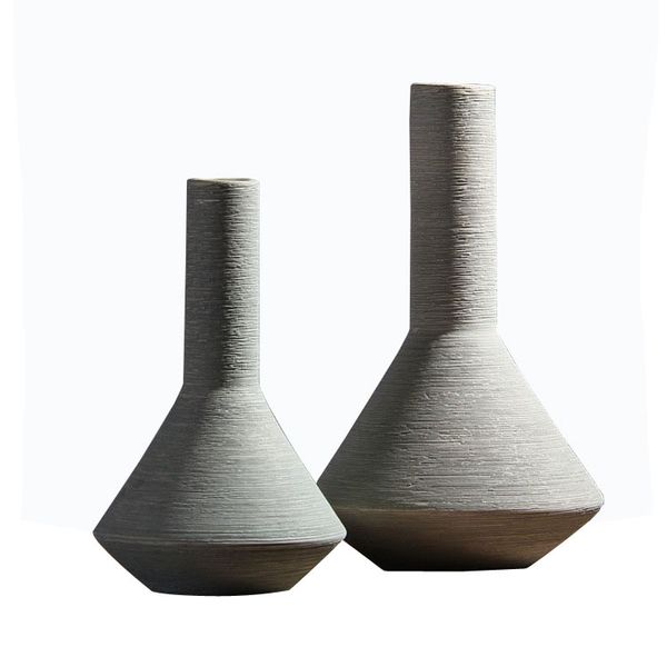 minimalist style ceramic vase with hand brushed surface scandinavian flower arrangement decorative crafts for home living room
minimalist style ceramic vase with hand brushed surface scandinavian flower arrangement decorative crafts for home living room