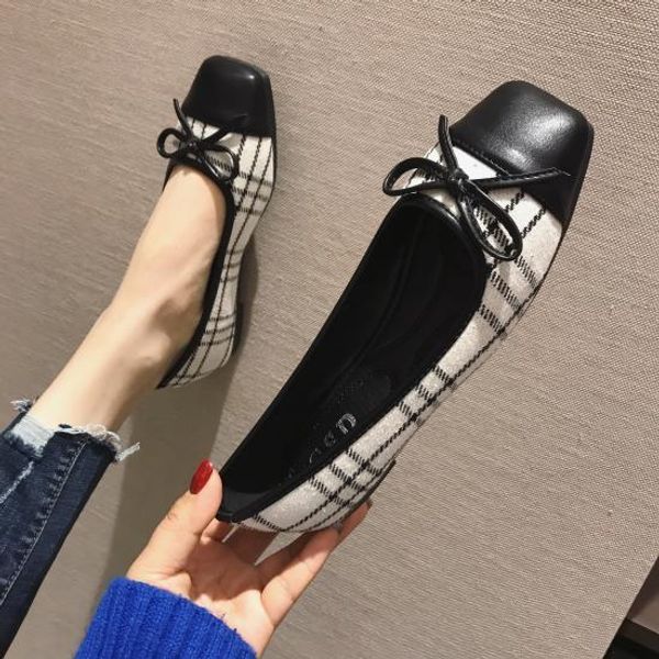 shoes women 2020 spring all-match comfortable soft bottom shallow peas shoes spring and autumn net red evening, Black
shoes women 2020 spring all-match comfortable soft bottom shallow peas shoes spring and autumn net red evening, Black
