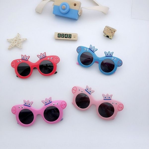 new children's polarizer sun uv-proof cartoon cute pig baby fashion polarizer sun sunglasses sunglasses 8240, Blue
new children's polarizer sun uv-proof cartoon cute pig baby fashion polarizer sun sunglasses sunglasses 8240, Blue