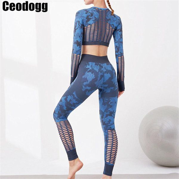 2pcs camouflage set женщины йога костюм спорт набор gym workout одежда с длинным рукавом фитнес crop top высокой талией бесшовные камо понож, White;red
2pcs camouflage set женщины йога костюм спорт набор gym workout одежда с длинным рукавом фитнес crop top высокой талией бесшовные камо понож, White;red