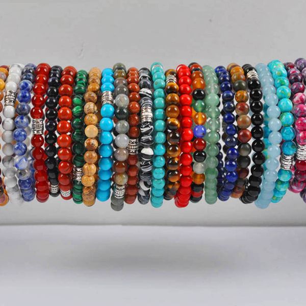 6mm carnelian/howlite/sandstone/malachite/tigereye/picasso/mookaite/picture stone bead tibetan silver bracelet stretch jewelry, Black
6mm carnelian/howlite/sandstone/malachite/tigereye/picasso/mookaite/picture stone bead tibetan silver bracelet stretch jewelry, Black