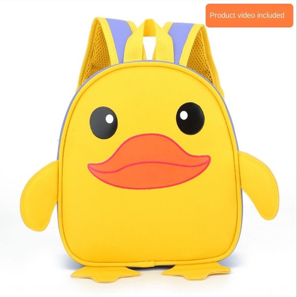 2020 new cute little yellow backpack bag duck cartoon children's backpack pupil schoolbag kindergarten schoolbag
2020 new cute little yellow backpack bag duck cartoon children's backpack pupil schoolbag kindergarten schoolbag