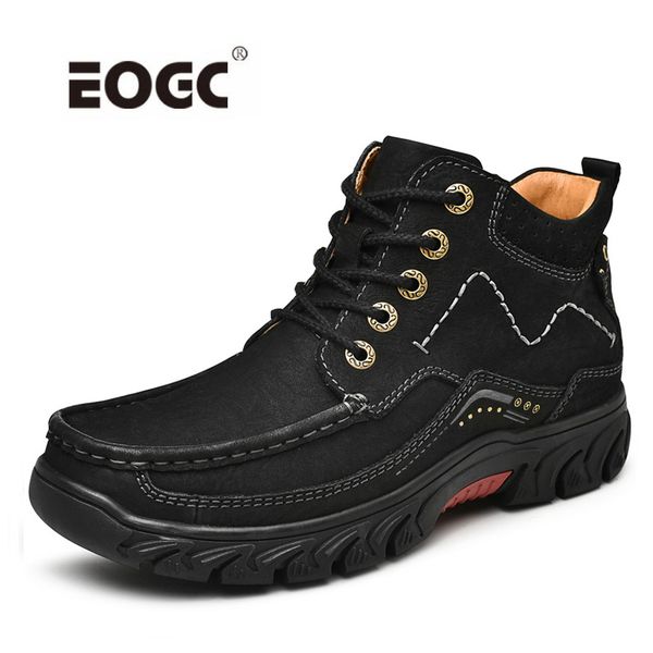 natural leather boots men lace-up autumn winter shoes men non-slip plush comfort ankle snow boots, Black
natural leather boots men lace-up autumn winter shoes men non-slip plush comfort ankle snow boots, Black