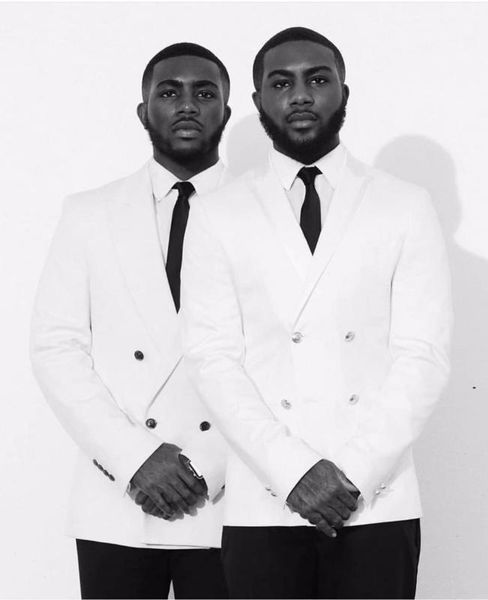 white jacket black pant costume homme 2 pcs men suits slim fit groom prom tuxedos blazer masculino wedding (jacket+pant), White;black
white jacket black pant costume homme 2 pcs men suits slim fit groom prom tuxedos blazer masculino wedding (jacket+pant), White;black