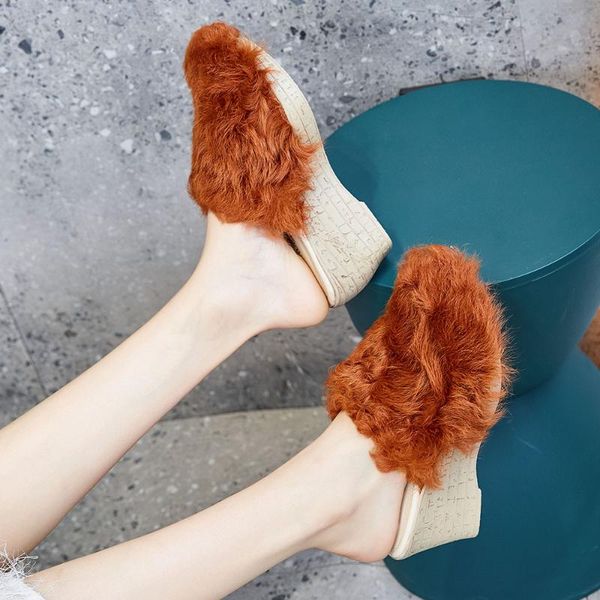 mules ladies slipper heels slippers fuzzy slides fur slides women shoe mule woman wedges shoes female shoes designed slippers, Black
mules ladies slipper heels slippers fuzzy slides fur slides women shoe mule woman wedges shoes female shoes designed slippers, Black