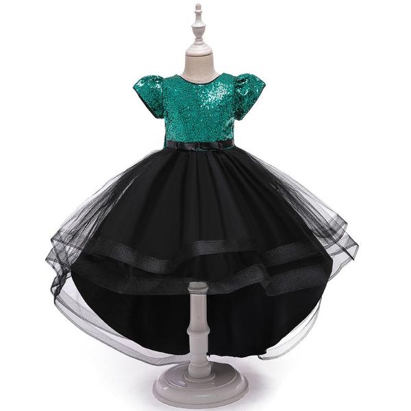 cross border new style children's dress princess girls catwalks tailing dress zhong da tong sequin puffy wang sha qun, Red;yellow
cross border new style children's dress princess girls catwalks tailing dress zhong da tong sequin puffy wang sha qun, Red;yellow