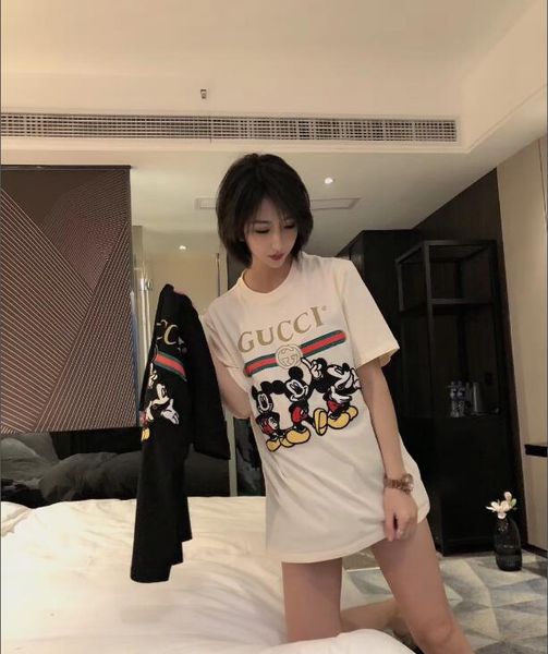 2020 the new summer women's pure cotton short sleeves fashion printed loose-fitting black and white t-shirts luxury t-shirts ing
2020 the new summer women's pure cotton short sleeves fashion printed loose-fitting black and white t-shirts luxury t-shirts ing