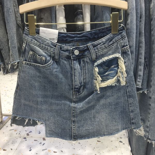 eant4 women's ripped denim skirtshorts denim skirt2020 summer new european pants skirt anti-exposure shorts fashion slimming bottoming, Black
eant4 women's ripped denim skirtshorts denim skirt2020 summer new european pants skirt anti-exposure shorts fashion slimming bottoming, Black