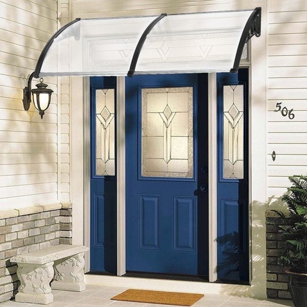 transparent rain canopy for windows ht-200 x 100 household application door & window rain cover eaves black holder sun shelf
transparent rain canopy for windows ht-200 x 100 household application door & window rain cover eaves black holder sun shelf