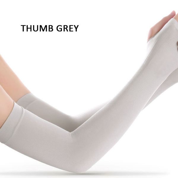 arm sun sleeves long sunblock ice silk cooler sleeves arm cover with thumb hole for outdoor sports running warmer, Black;gray
arm sun sleeves long sunblock ice silk cooler sleeves arm cover with thumb hole for outdoor sports running warmer, Black;gray