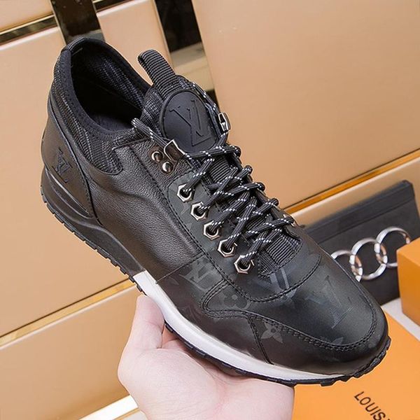 new luxury men sneakers shoes leather casual classic with box breathable outdoors chaussures pour hommes casual men shoes run away sneaker s, Black
new luxury men sneakers shoes leather casual classic with box breathable outdoors chaussures pour hommes casual men shoes run away sneaker s, Black