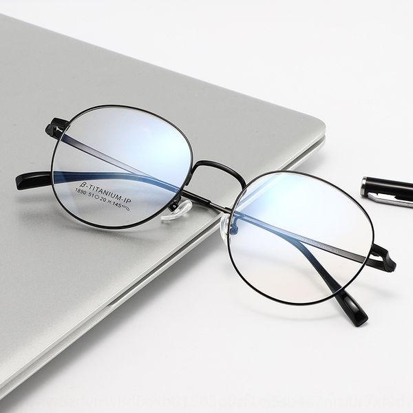 new titanium round plain 1890 new titanium frame frame round glasses plain glasses 1890, Silver
new titanium round plain 1890 new titanium frame frame round glasses plain glasses 1890, Silver