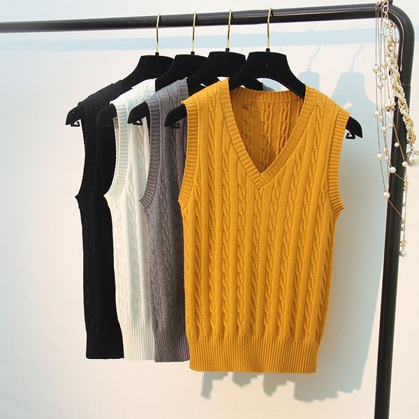 2020 new korean style twist v-neck sleeveless knitted vest vest sweater elastic tight base shirt sweater women's fashion, Camo
2020 new korean style twist v-neck sleeveless knitted vest vest sweater elastic tight base shirt sweater women's fashion, Camo