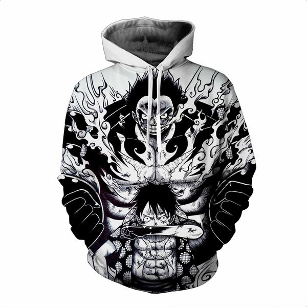 cartoon pulloversweater pullover new king of pirates lufei three-gear hooded pullover king of pirates sweater zipper, Black
cartoon pulloversweater pullover new king of pirates lufei three-gear hooded pullover king of pirates sweater zipper, Black