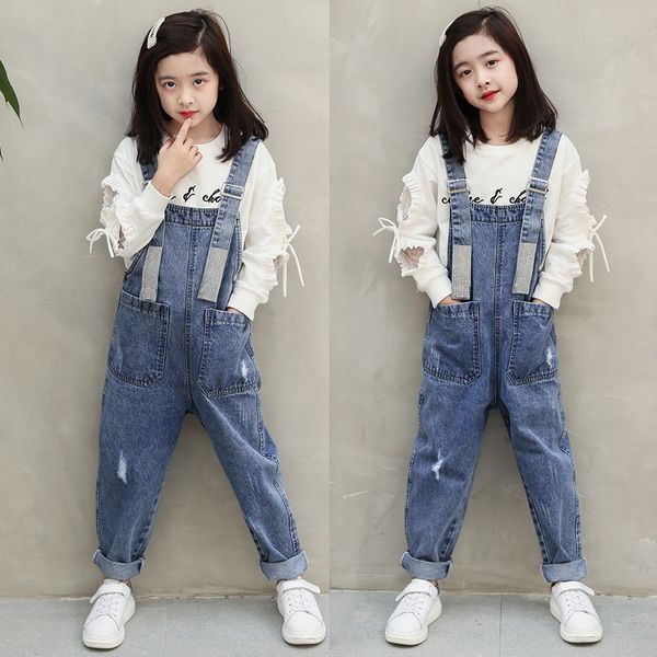 girls' denim belt children's 2020 new and trousers pants little girl's pants korean autumn mid-large tide, Blue
girls' denim belt children's 2020 new and trousers pants little girl's pants korean autumn mid-large tide, Blue