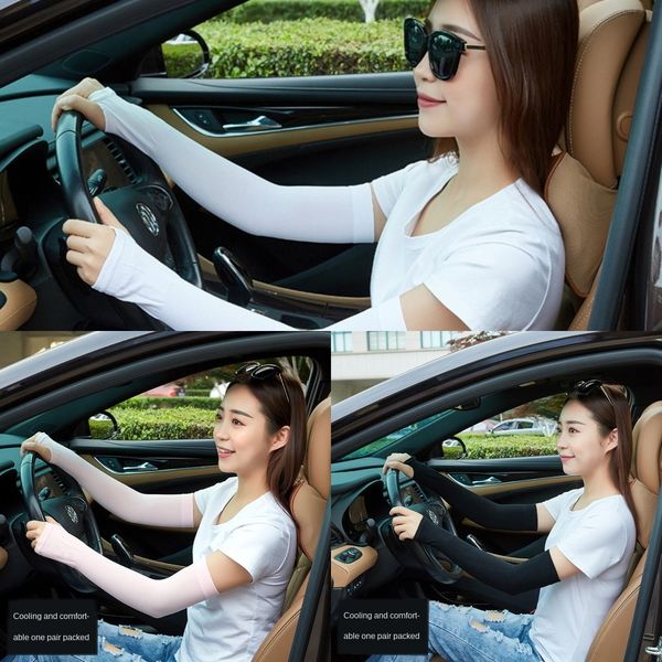 summer ice tide sleeves sun protection wo arm sleeves men's and women's uv protection ice silk gloves and gloves all-match thin, Black
summer ice tide sleeves sun protection wo arm sleeves men's and women's uv protection ice silk gloves and gloves all-match thin, Black